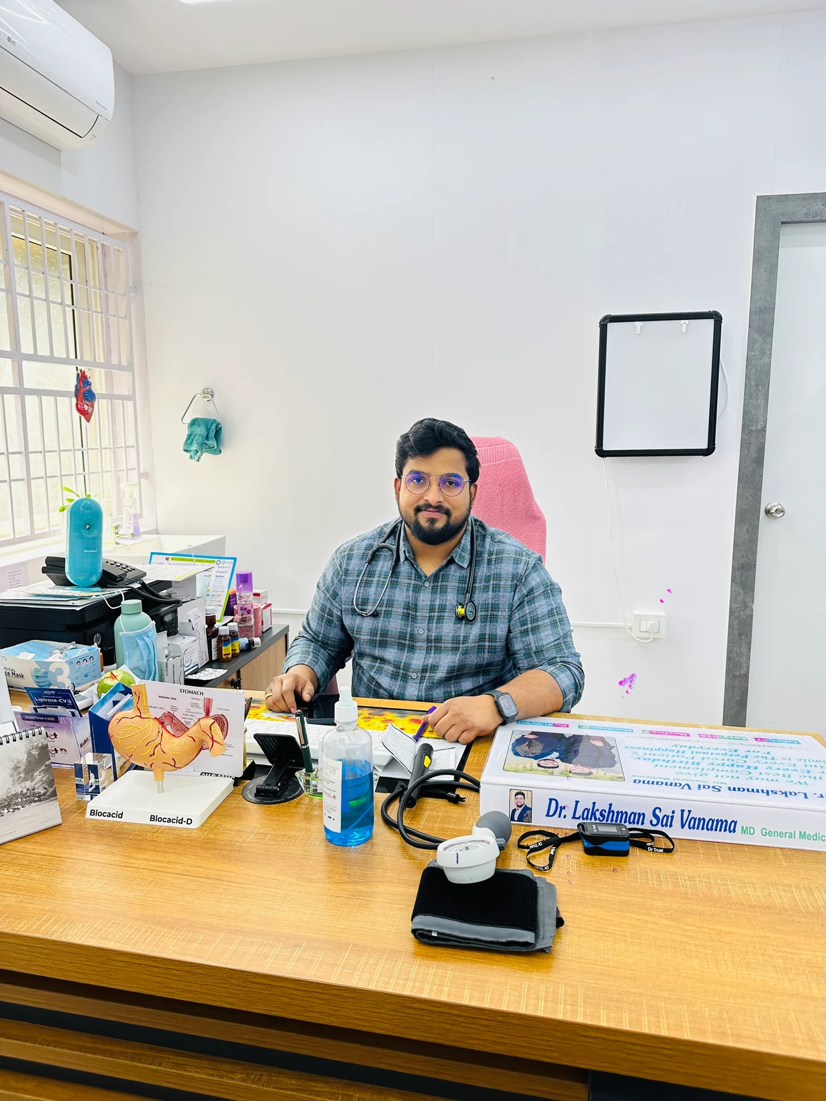 Dr. Lakshmansai Vanama at LVR Hospital
