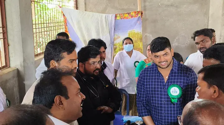 LVR Hospital team participating in community healthcare outreach